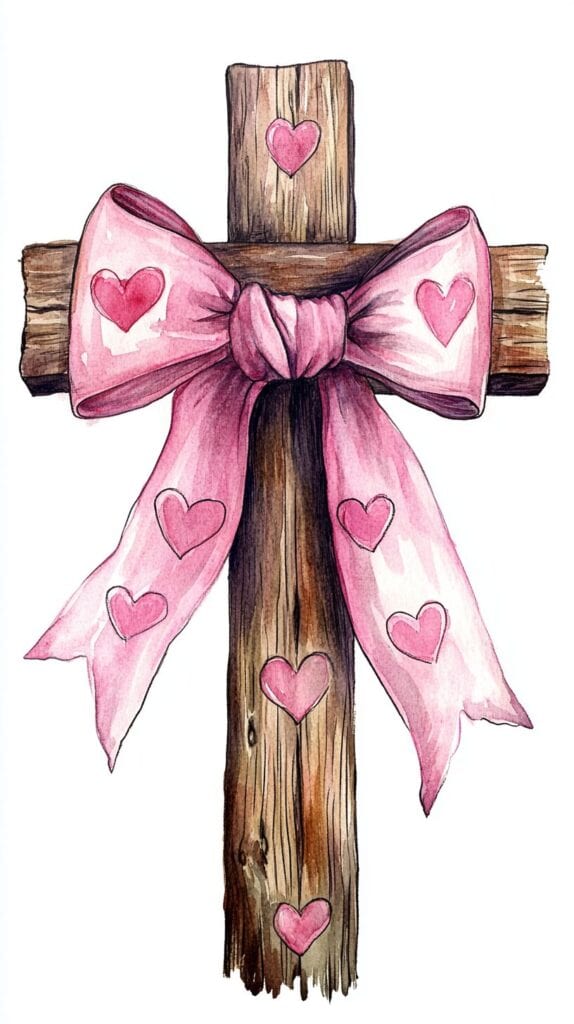 pink christian wallpaper