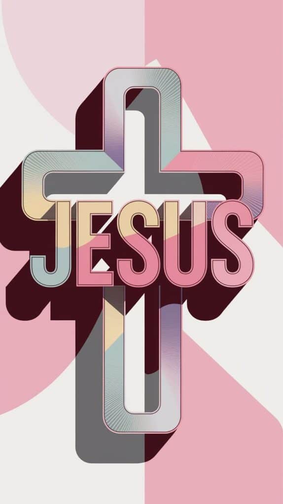 pink christian wallpaper