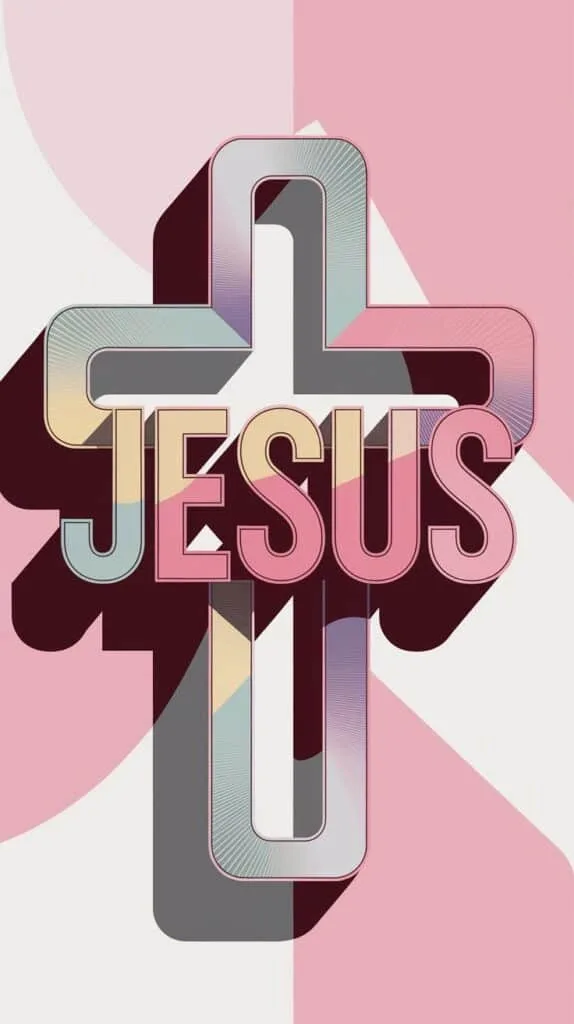 pink christian wallpaper