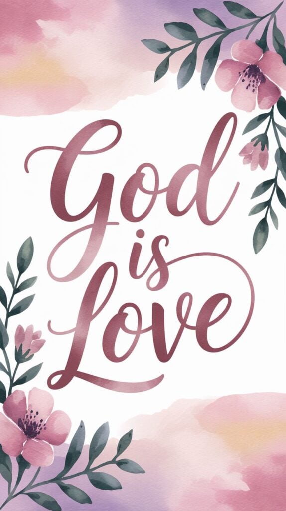 pink christian wallpaper