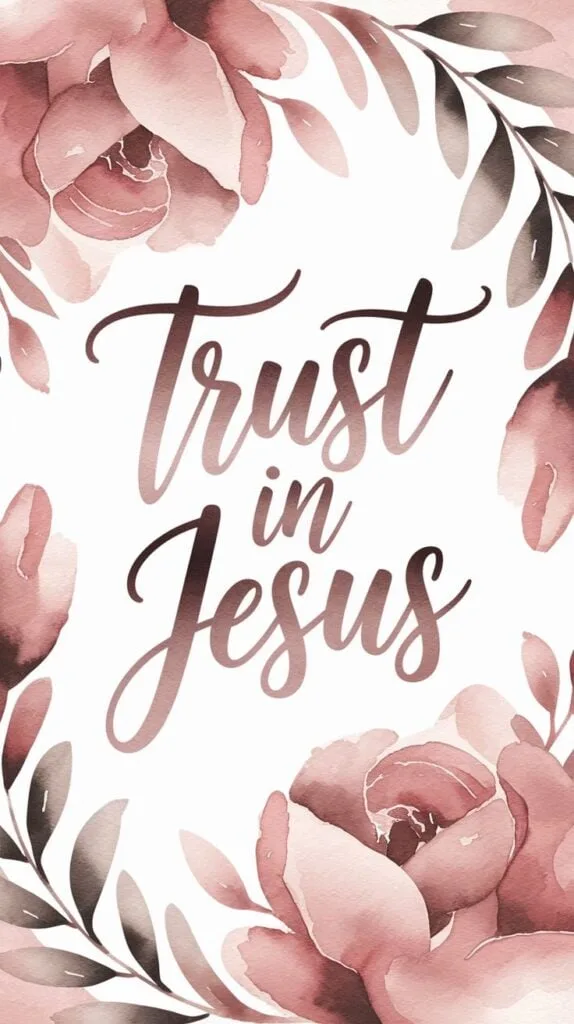 pink christian wallpaper