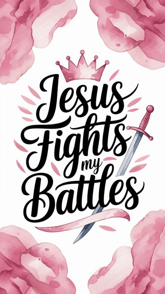 pink christian wallpaper