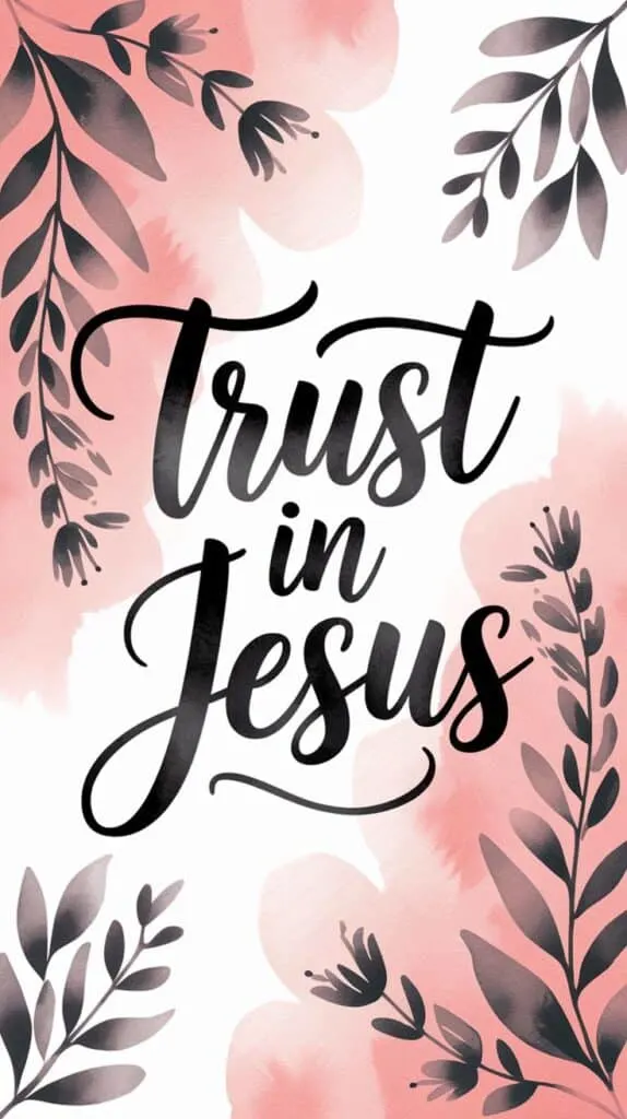 pink christian wallpaper