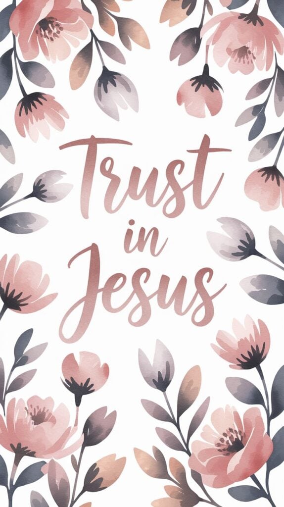 pink christian wallpaper