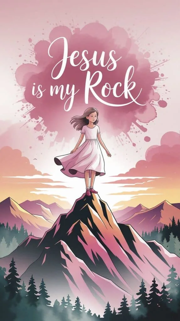 pink christian wallpaper