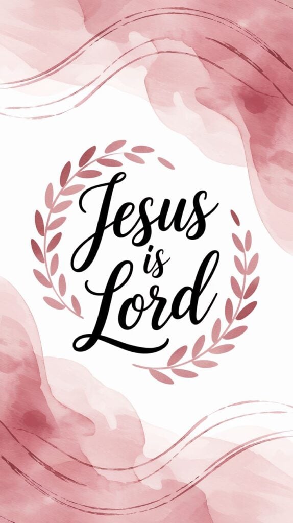 pink christian wallpaper