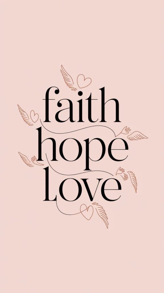 pink christian wallpaper