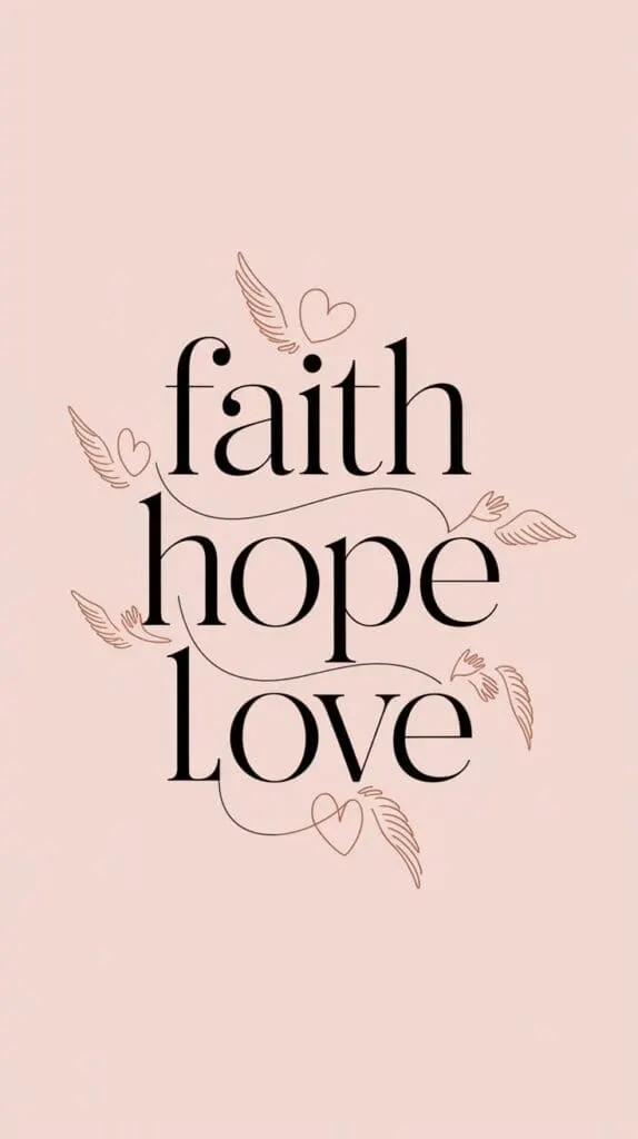 pink christian wallpaper