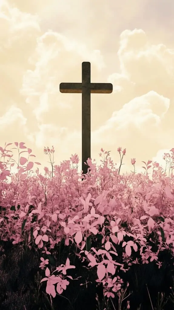 pink christian wallpaper