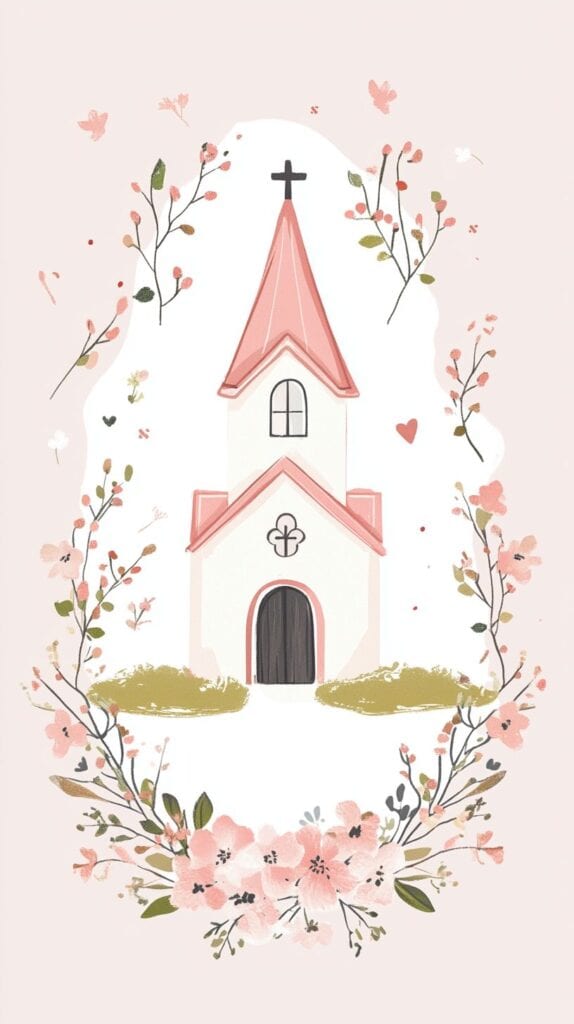 pink christian wallpaper
