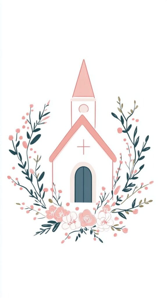 pink christian wallpaper