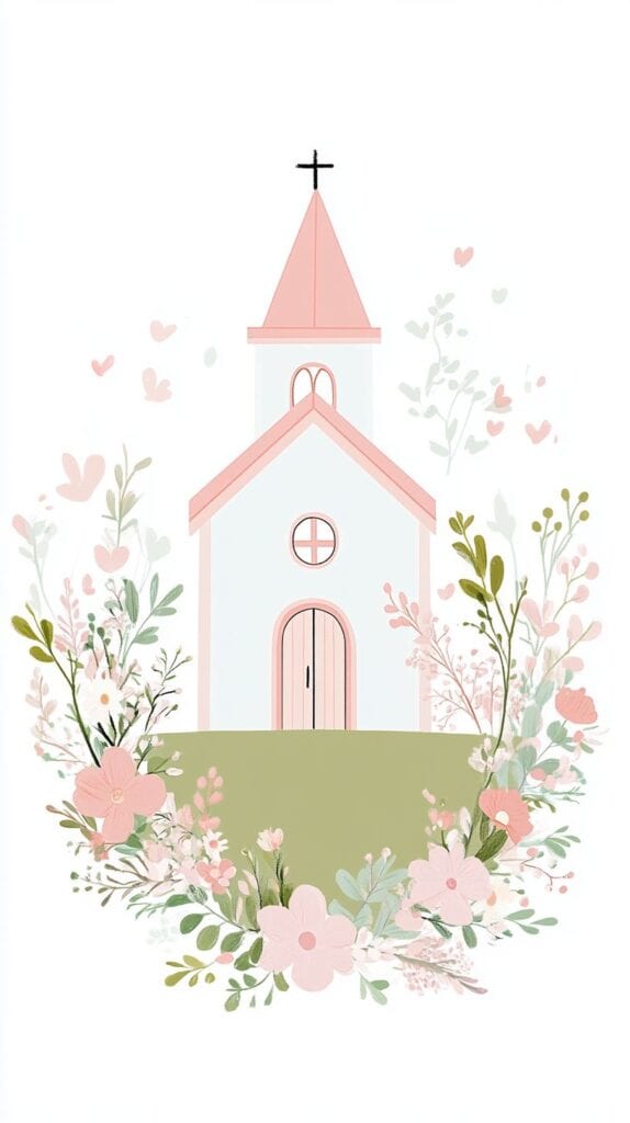 pink christian wallpaper