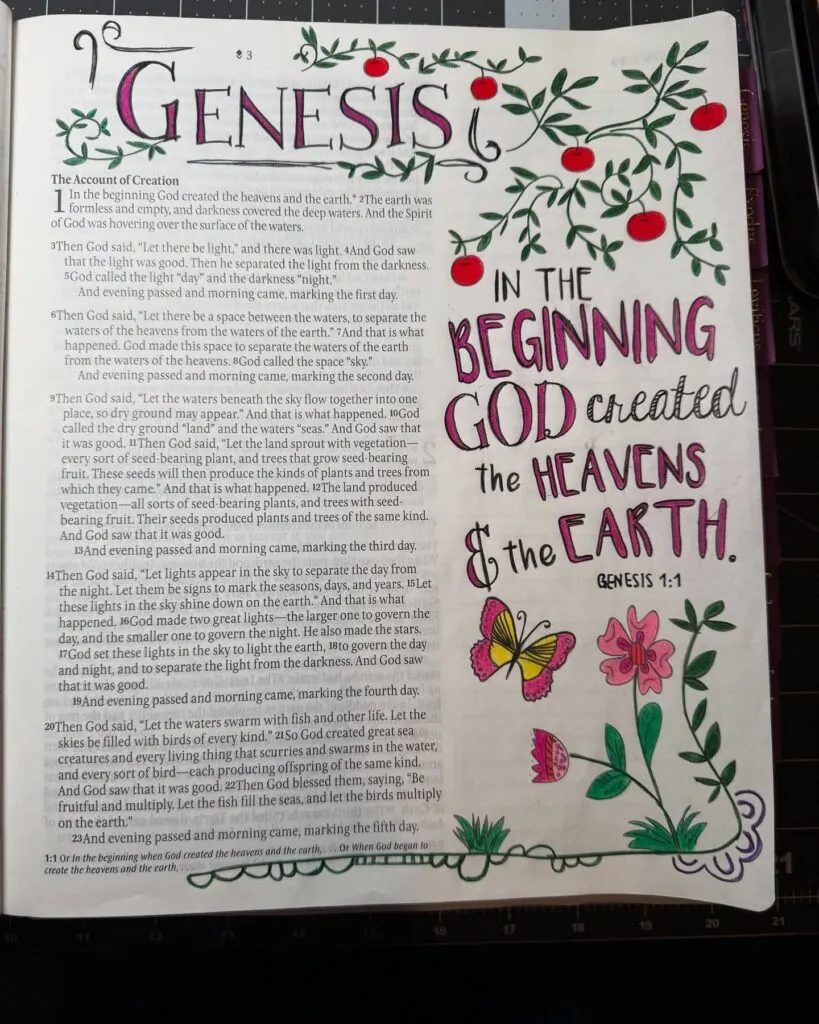 Bible Journaling 