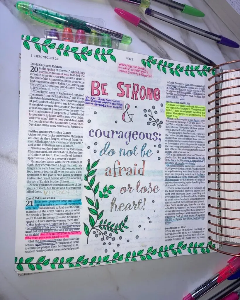 Bible Journaling 