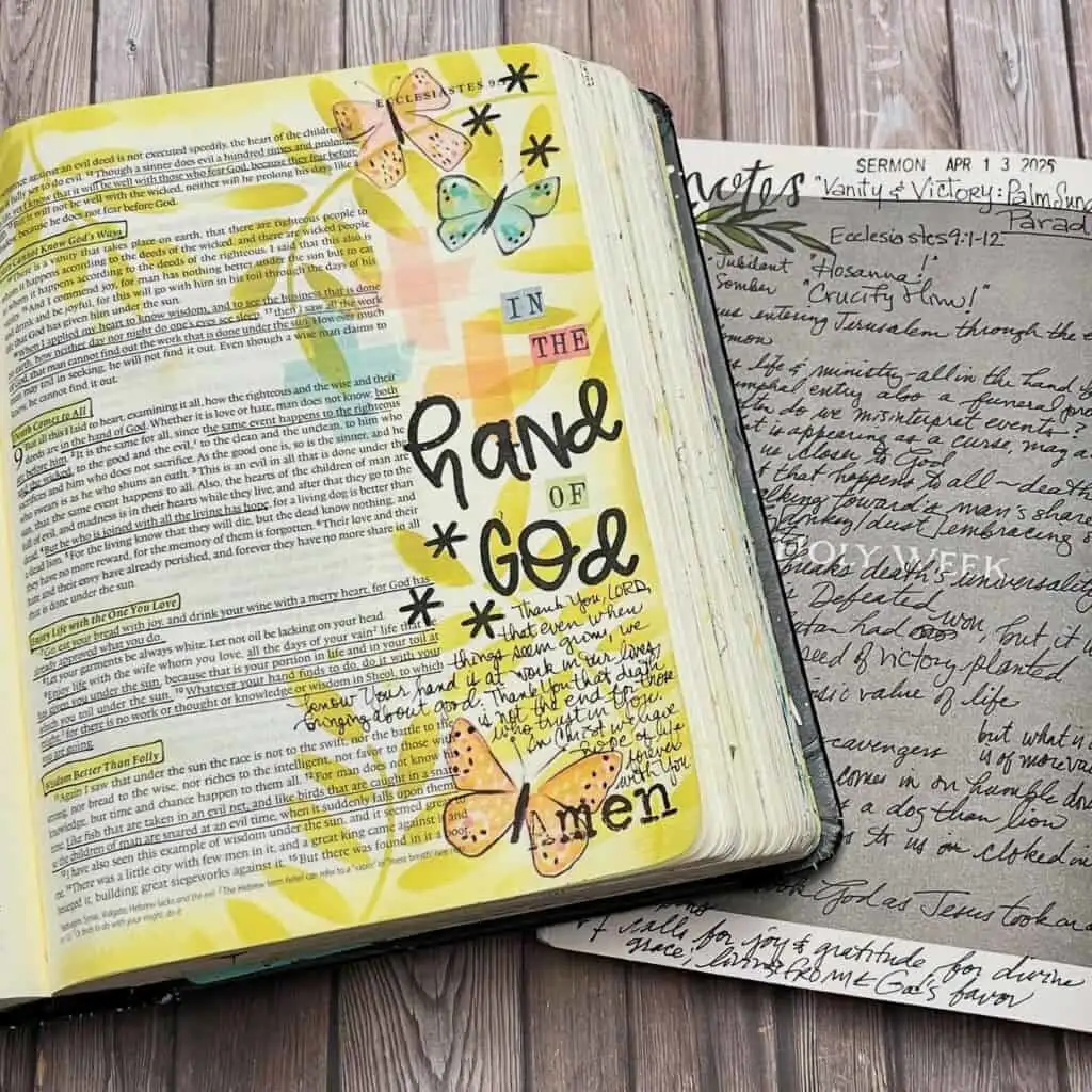 Bible Journaling 