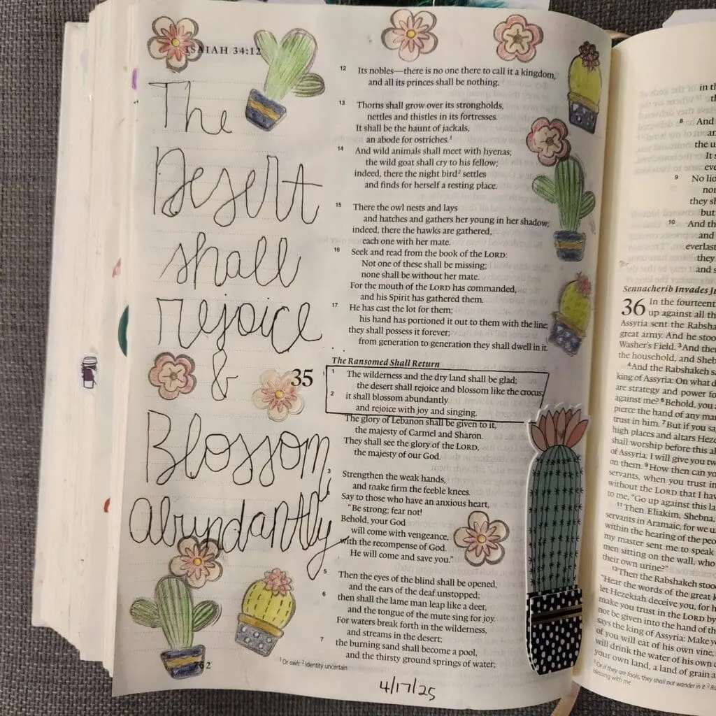 Bible Journaling 