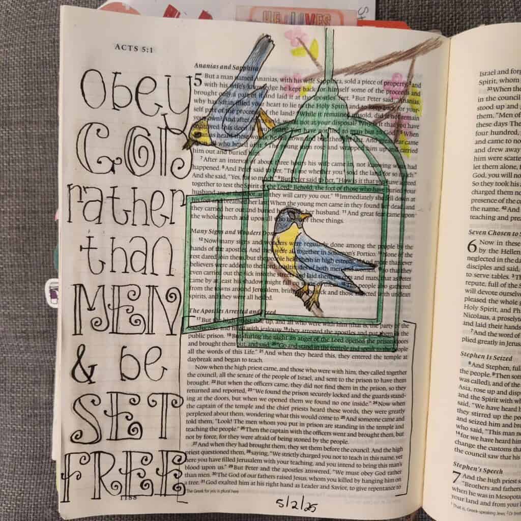 Bible Journaling 