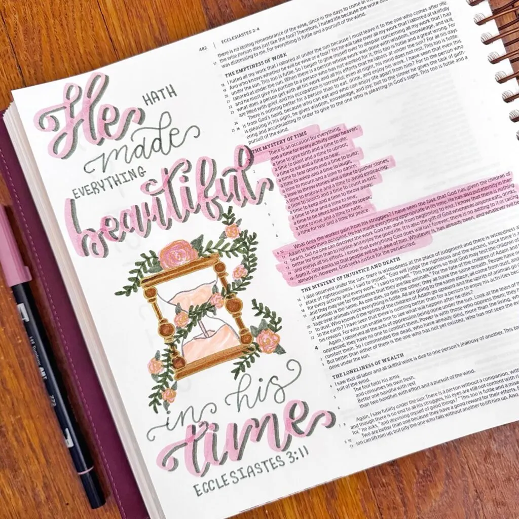 Bible Journaling 