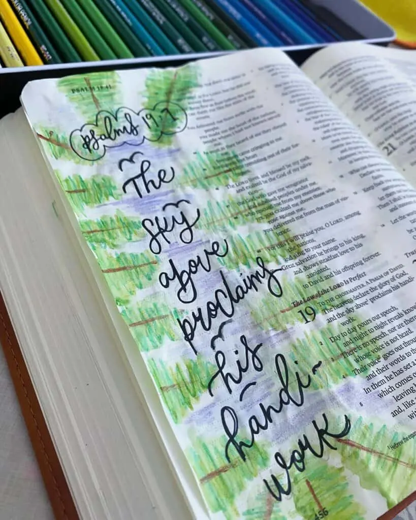 Bible Journaling 